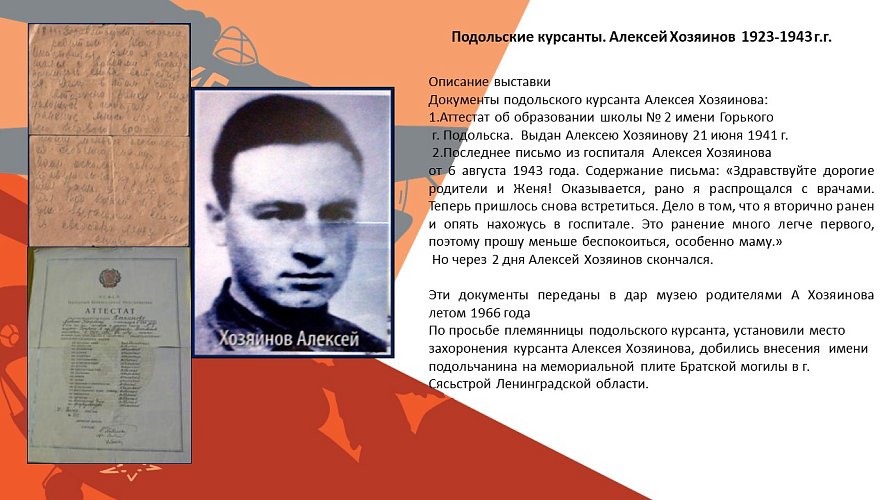 «Участие подольчан в Великой Отечественной войне 1941-1945гг.»